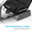 Playseat® Seat Slider with Double-Locking Mechanism, Stainless Steel