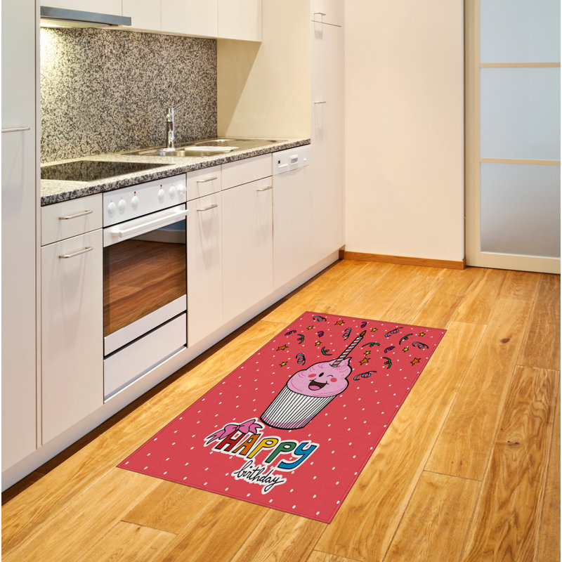 Cartoon High Density Long Fiber Poly Threads Decorative Area Rug Carpet, Rectangle 2'7" x 5'