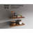 Floating Shelves, Walnut, 2 Shelves, 1.50" H-129760562