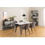 Nicky Stone Top Metal Base Dining Table-97745303