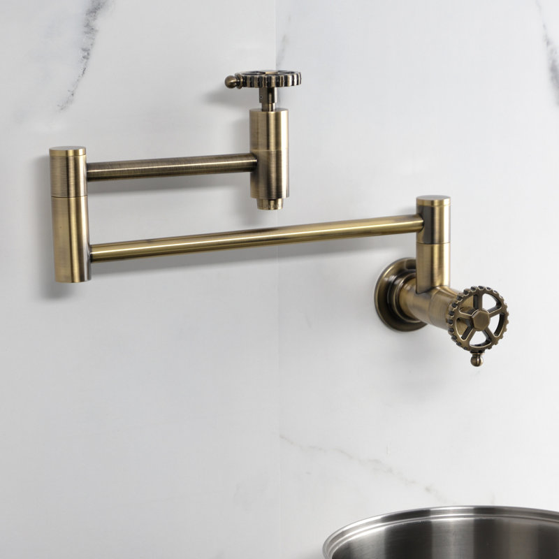 Remplisseur de pot Fuller, Laiton antique