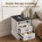 Farmhouse Nightstand, Bedside Table with Charging Station-1208019155-1235600462