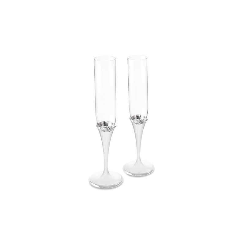 Vera Wang Infinity Toasting Flute Silver