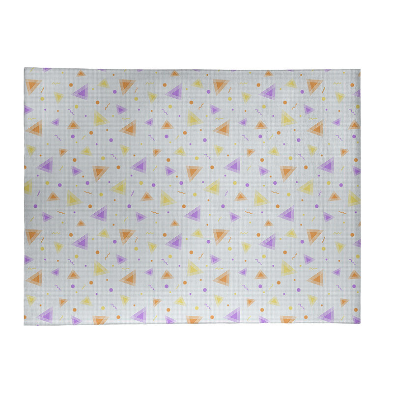 Chenille Geometric Indoor Rug, Rectangle 8' x 10'
