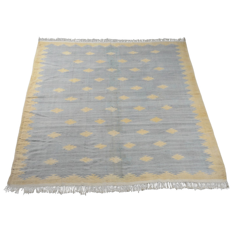 Dhurrie Hand Woven Wool Area Rug