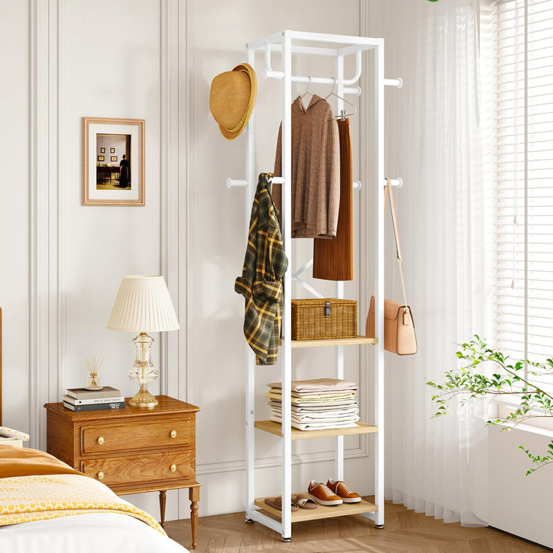 Freestanding Hall Tree, Natural