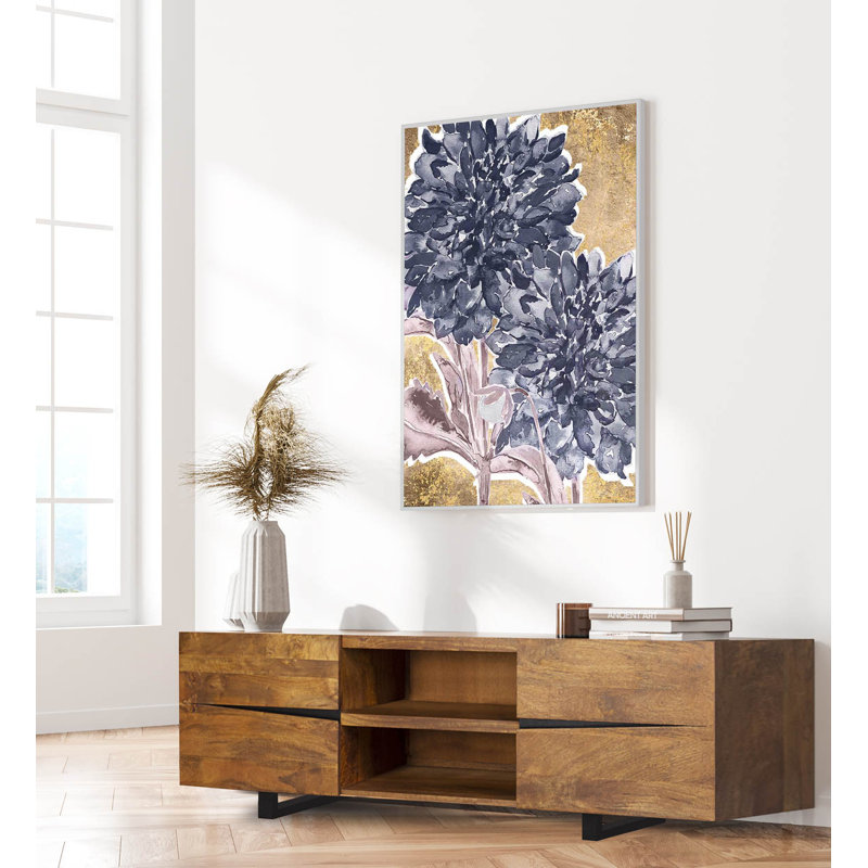 Arles Hydrangea - Single Picture Frame Painting on Canvas