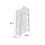 Adhara 180cm H x 90cm W Solid Wood Etagere Bookcase