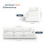 Canapé modulaire 3 places pour salon Rinnie-169313502