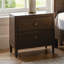 Mobilier de chambre à coucher avec glissières en métal à queue d'aronde anglaise