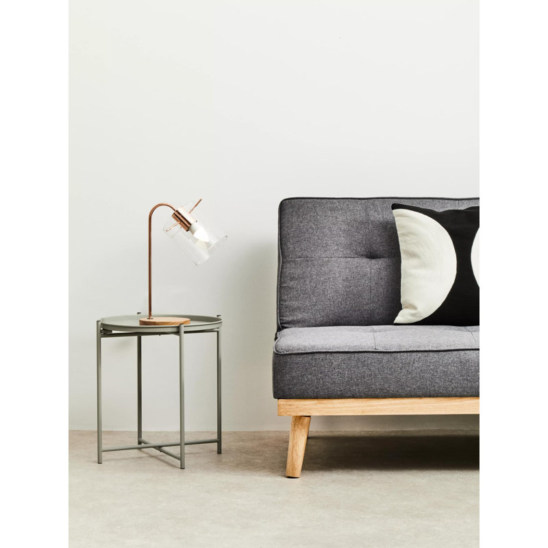 Lucretia 3 Seater Sofa Bed, Grey