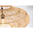 1-Light Oversized Natural Rattan Orb Pendant