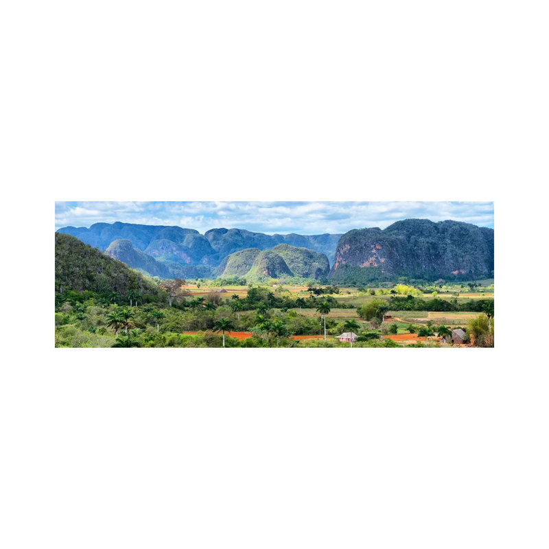 Vinales Valley by Philippe Hugonnard - Wrapped Canvas Panoramic Print, 30.48 cm H x 91.44 cm W x 3.175 cm D