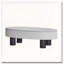 Table basse ovale avec plateau en faux marbre