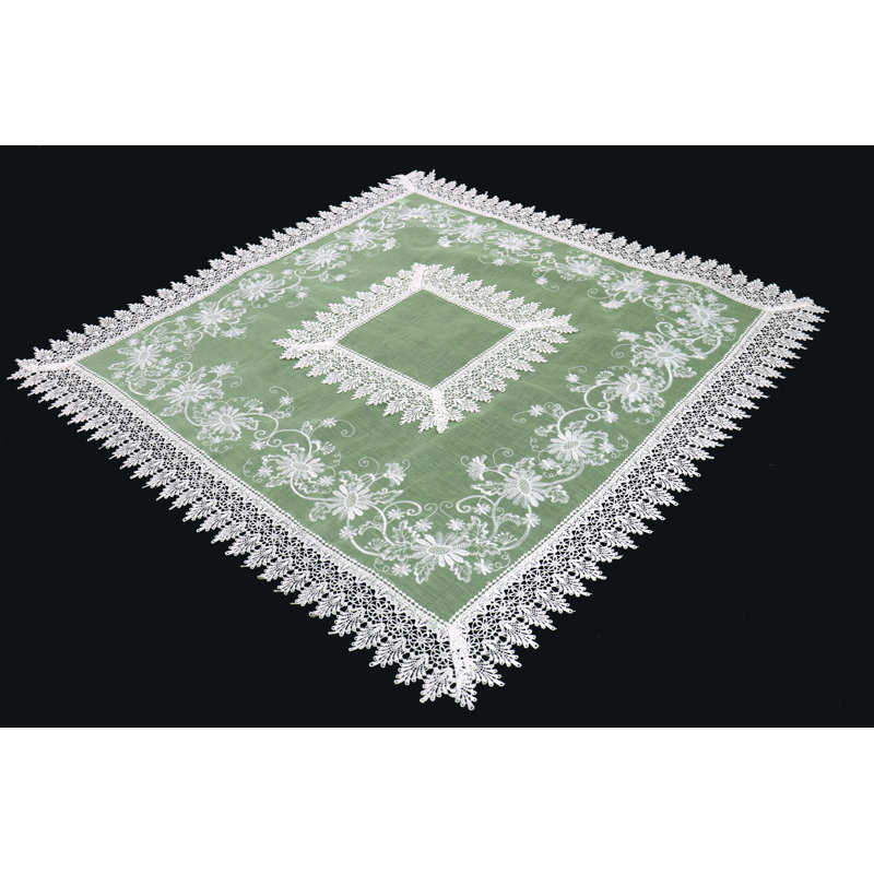 Mccusker Floral Square Table Topper