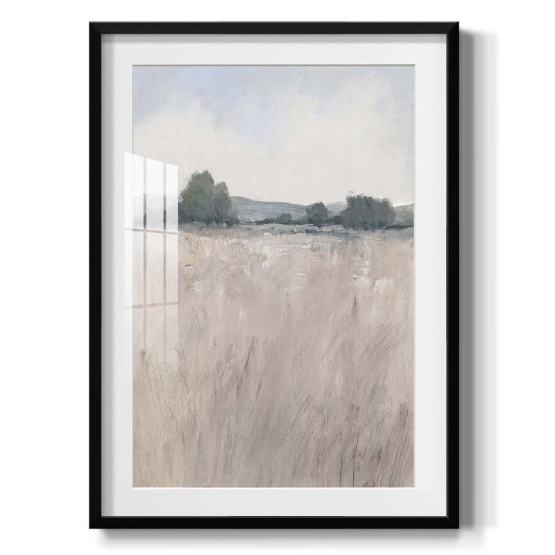 Catalina Island Blue Glass -Gallery Wrapped Canvas, Black Framed Paper, White
