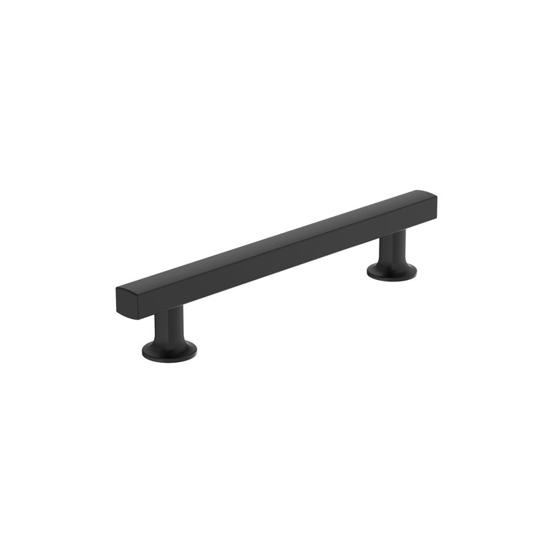 Everett Bar Pull, 5 1/16", Matte Black