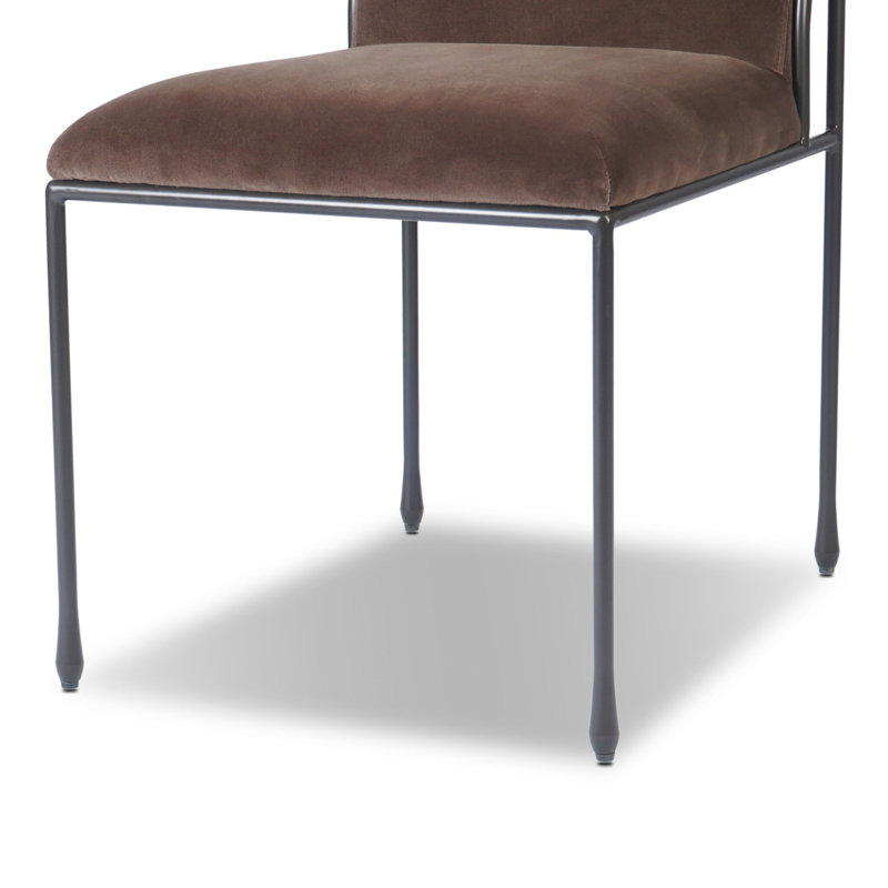 Decker Upholstered Dining Chair, Surrey Mink