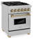 ZLINE Autograph Edition 24 in. Legacy Dual Fuel Range & Accents-1562188269