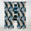 Tribal Fusion Marble Motif II - Rideau occultant en marbre marbré abstrait - 1 panneau-107539158