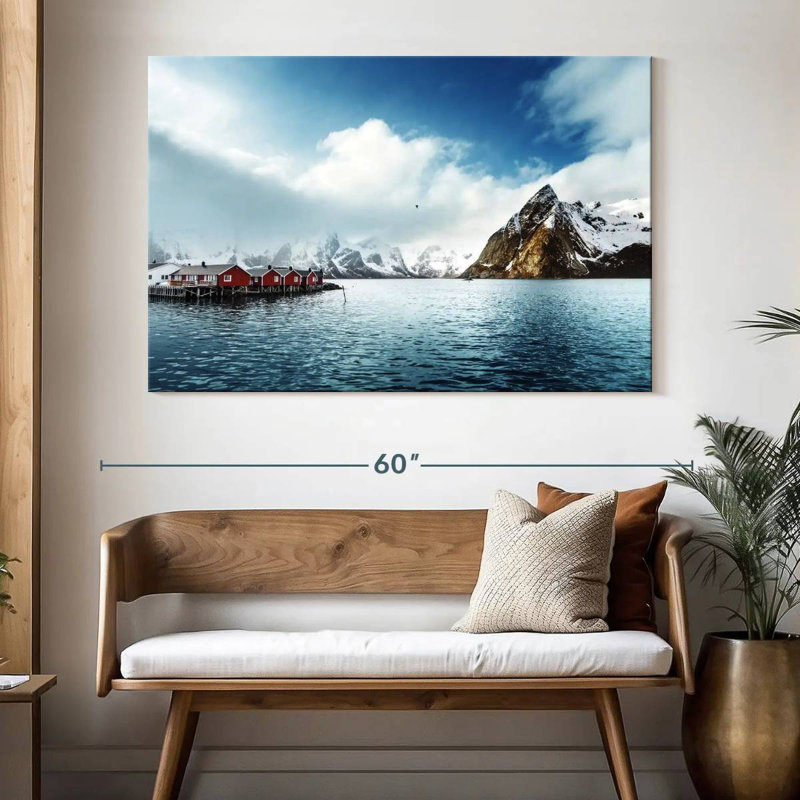 Kavia Lofoten Island Village, H 34 po x l 51 po