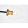 Spinks 7 - Light Dimmable Sputnik Modern Linear Chandelier
