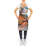 No Pattern Bib Apron