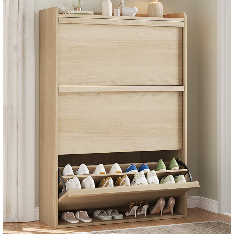 24 Pair Shoe Storage Cabinet