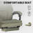High-Back Adjustable Reclining Ergonomic Velvet PC & Racing Game Chair-115599471