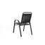 Ensemble 5 pièces de chaises d'extérieur en plastique et table en acier, chaises et table en plastique pour patio-1472224193