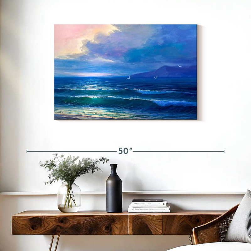 Gillard Sunrise Ocean, H 24 po x l 36 po