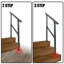 Rampe d'escalier en fer forgé 1 PCS Confote-93127931