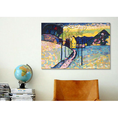 « Winter Landscape » par Wassily Kandinsky, reproduction d'art sur toile