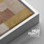 Style Mid-Century, blocs, illustrations géométriques abstraites, minimaliste moderne-100707939-100707938