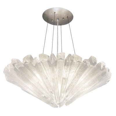 Luminaire suspendu rond 22 po Diamantina