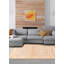 Tapis unique en laine noué à la main gris / beige nouvel âge 4 pi 1 po x 6 pi 1 po Fairbourne