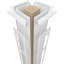 Colonne de charpente classique San Juan Capistrano avec capitonnage et base toscane Craftsman-70920813