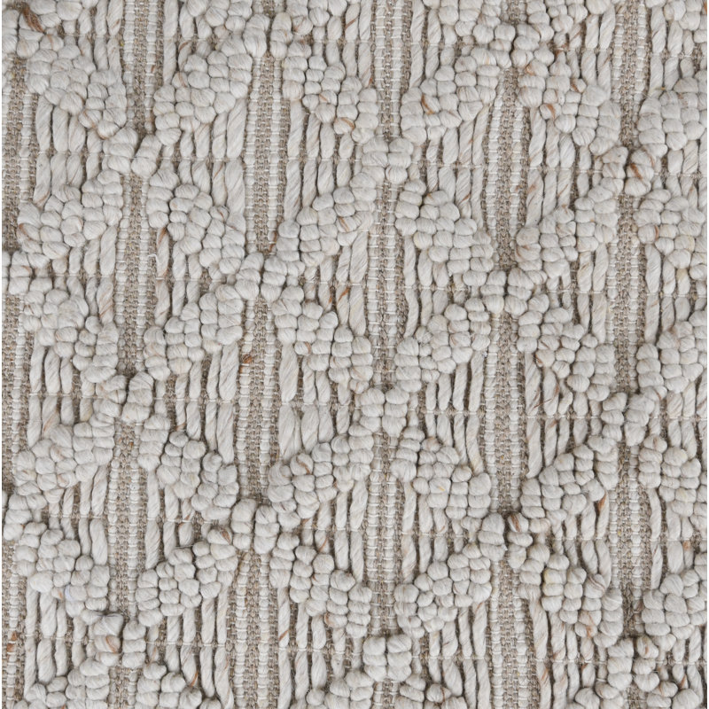 Portola Wool Blend Hand Loomed Accent Area Rug, Rectangle 5' x 8'