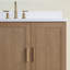 Meuble-lavabo simple de 48 pouces avec comptoir en pierre reconstituée