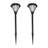 Premier Pathway Lights 50 Lumens Solar Powered Dual LED Pathway Light 2-Pack