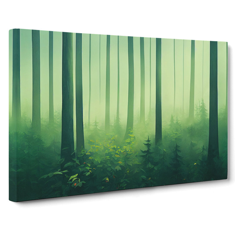 Elegant Forest - Wrapped Canvas, 35cm H x 50cm W x 3cm D