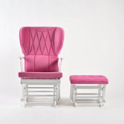 Chaise berçante et repose-pieds Azariyah Konfor