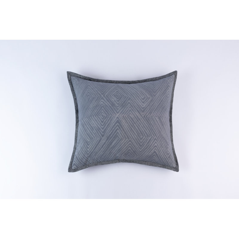 Natao Cotton Chevron Sham - Euro, Euro