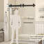 Porte de douche à porte coulissante double avec système de fermeture de 69 po à l 72 po x H 78 po Gargy-98222885-132723834