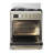 ILVE Majestic III Series 30 in. Dual Fuel Range with 5 Sealed Burners (Natural Gas, Glass Door)-124828571-124828570-124828586