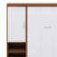 Lit escamotable double pleine grandeur avec armoire