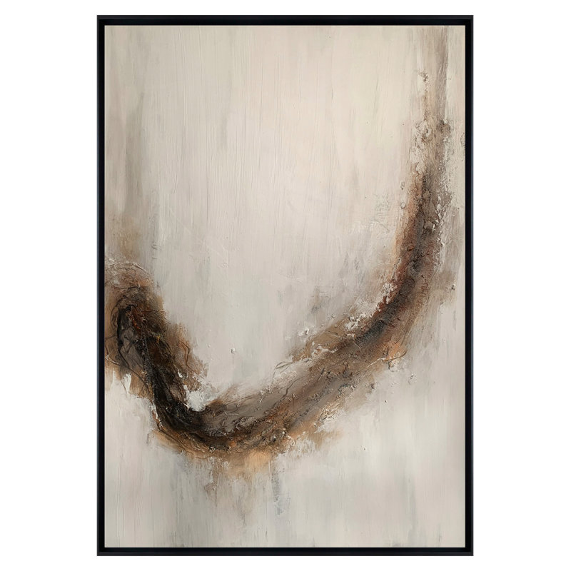 Lucente Canvas Artwork , 110 x 80, Black