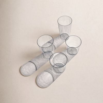 Tarhong Tritan Simple Jumbo Tumbler, Clear