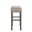 Tabouret de comptoir rembourré Haigh -561035041