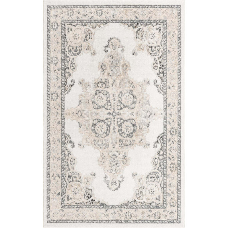 Anjelita Oriental Indoor Rug, Rectangle 5' x 8'